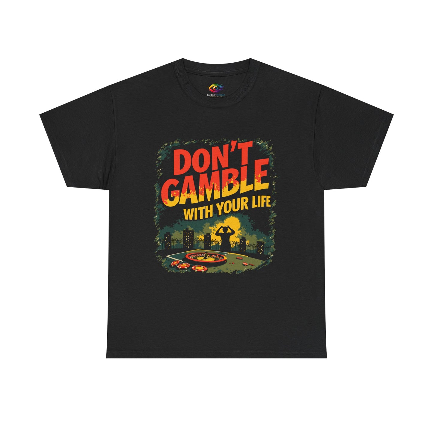 Don't Gamble With Your Life Unisex Tee,  Gambling Addiction Recovery  Casual Shirt ,