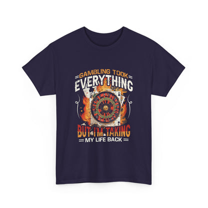 Gambling Awareness Shirt, gambling took everthing