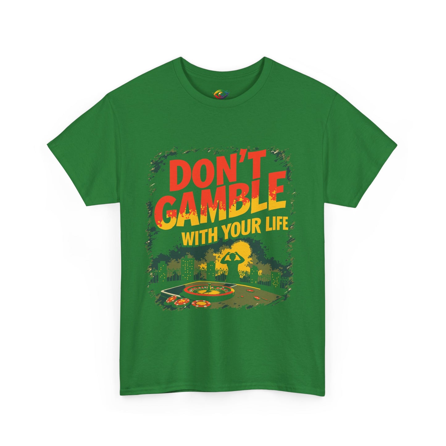 Don't Gamble With Your Life Unisex Tee, Casual Shirt ,