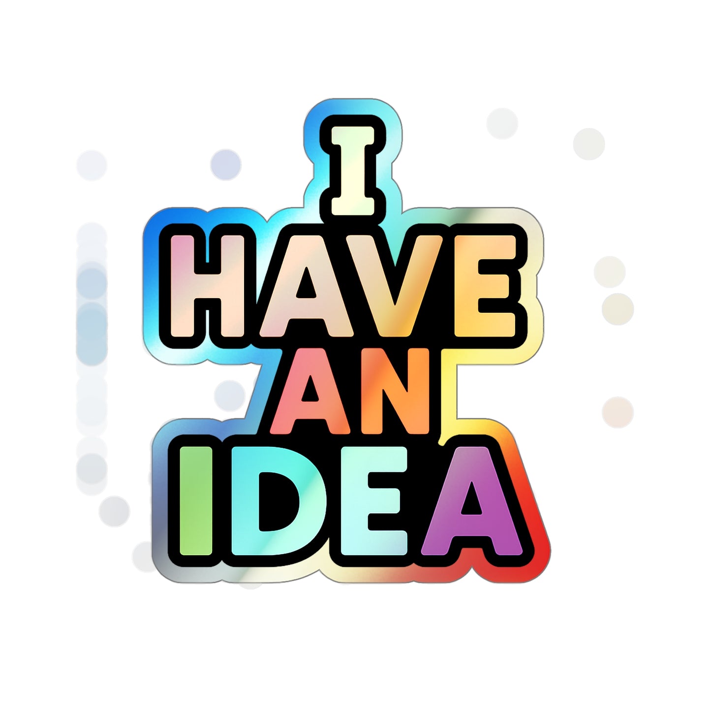 Holographic Die-cut Stickers