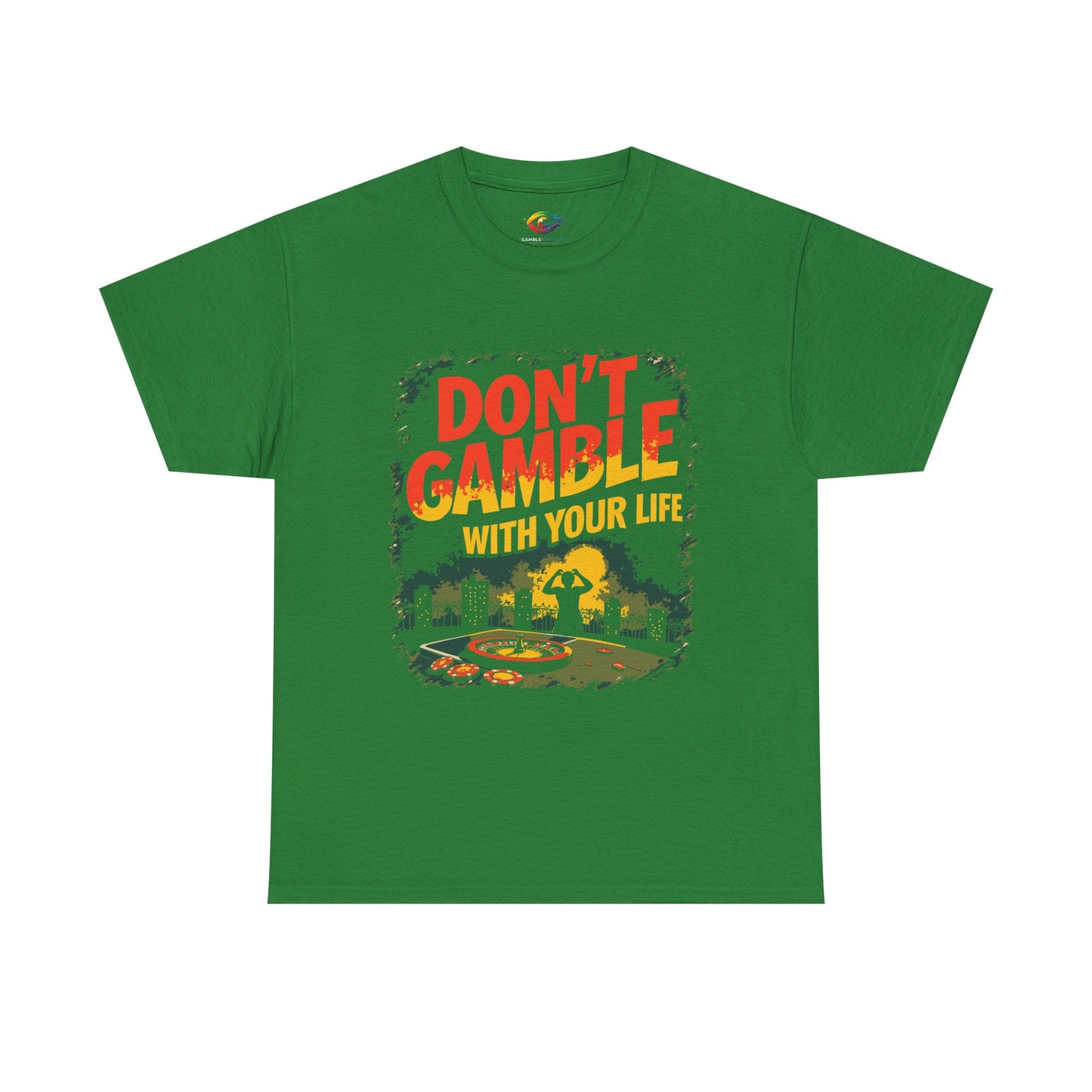 Don't Gamble With Your Life Unisex Tee,  Gambling Addiction Recovery  Casual Shirt ,