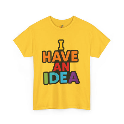 Creative Idea Unisex Heavy Cotton Tee, Unisex Shirt, Inspirational
