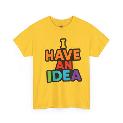 Creative Idea Unisex Heavy Cotton Tee, Unisex Shirt, Inspirational