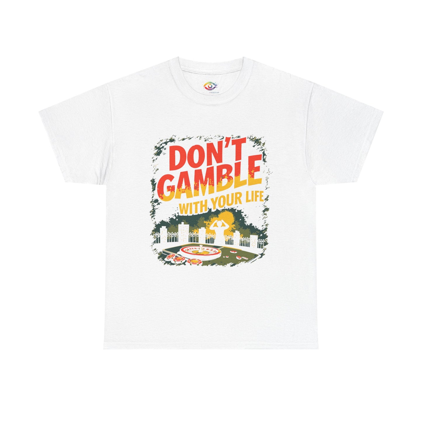 Don't Gamble With Your Life Unisex Tee,  Gambling Addiction Recovery  Casual Shirt ,