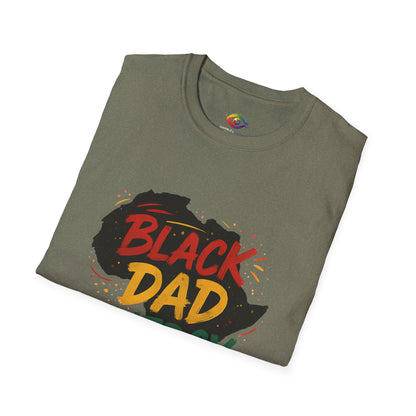 Black Dad Energy T-Shirt, Father's Day Gift, Unisex Tee, Dad Apparel, African