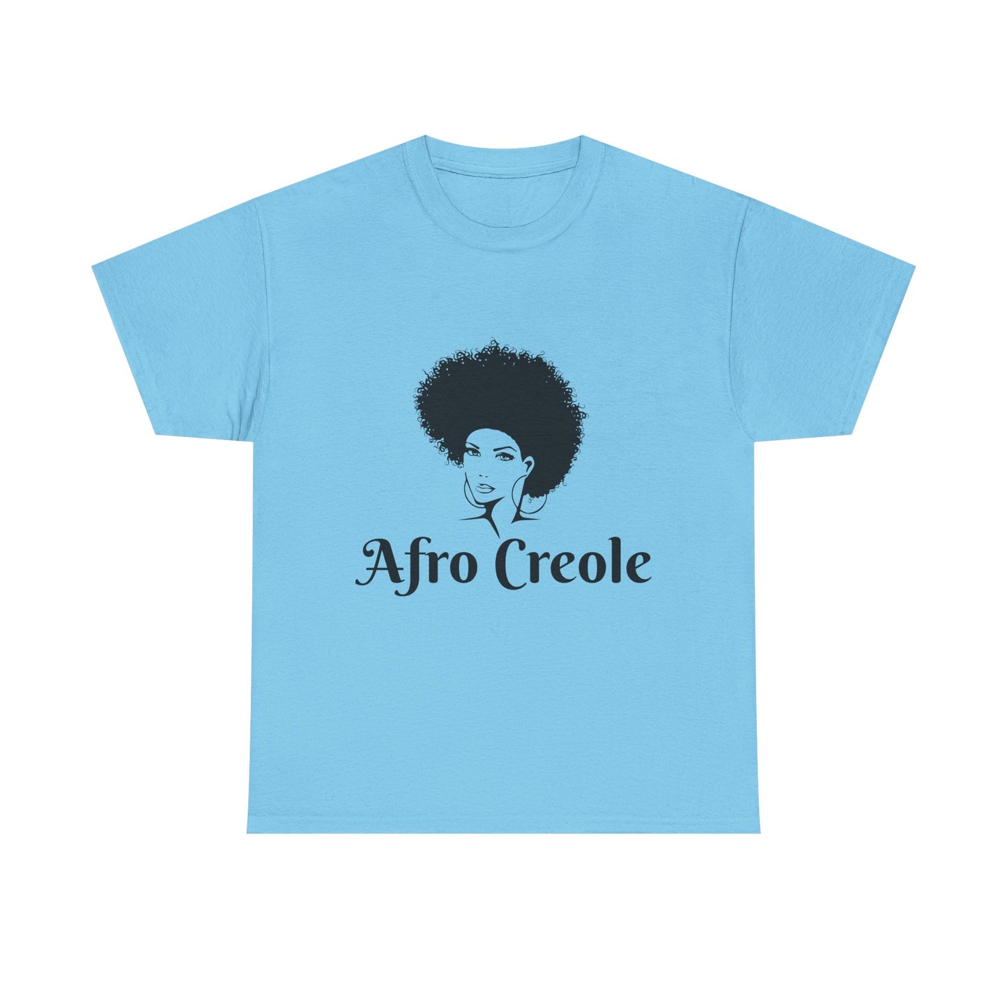 Afro Creole Tee, Unisex Heavy Cotton T-Shirt, Cultural Pride Apparel,
