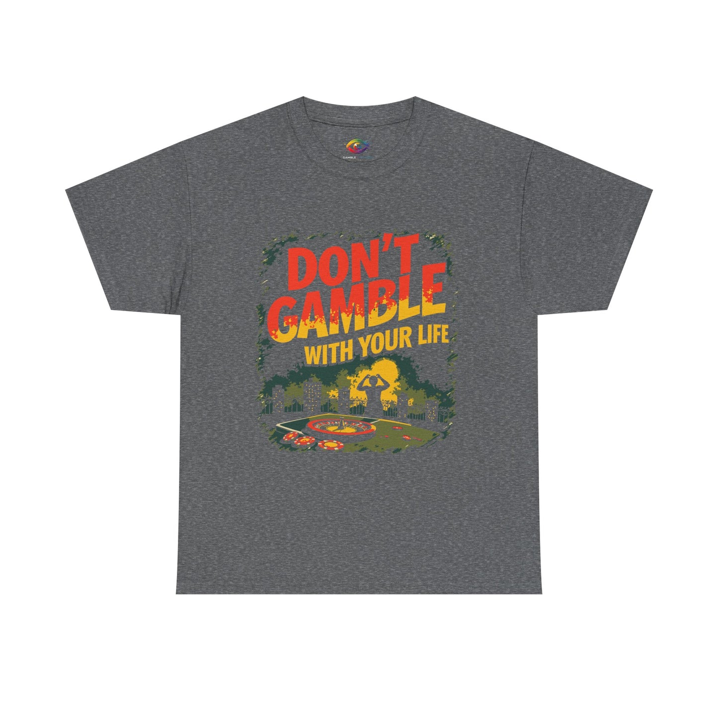 Don't Gamble With Your Life Unisex Tee,  Gambling Addiction Recovery  Casual Shirt ,