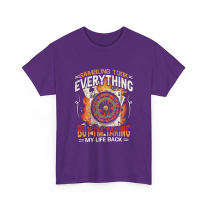 Gambling Awareness Shirt, gambling took everthing