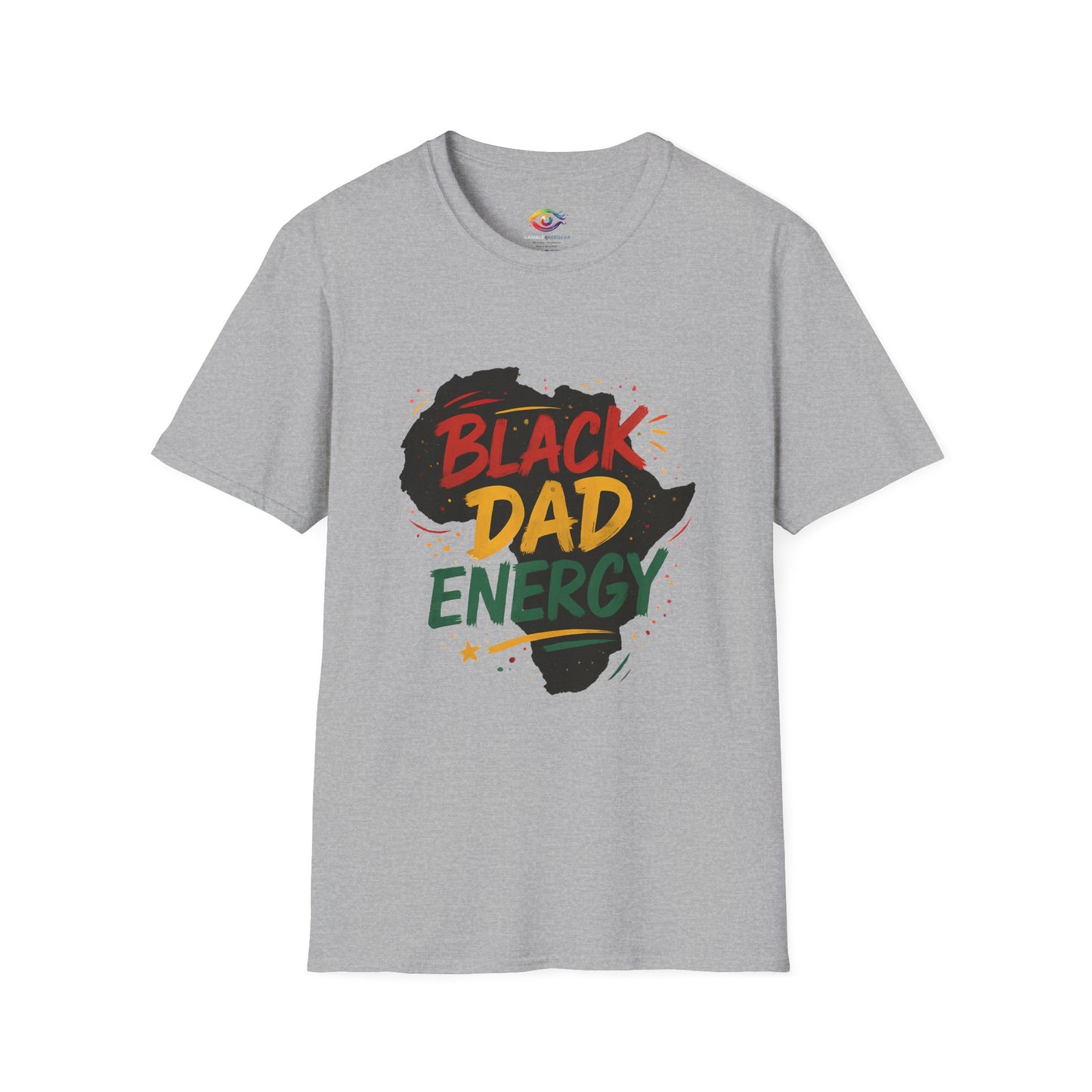 Black Dad Energy T-Shirt, Father's Day Gift, Unisex Tee, Dad Apparel, African