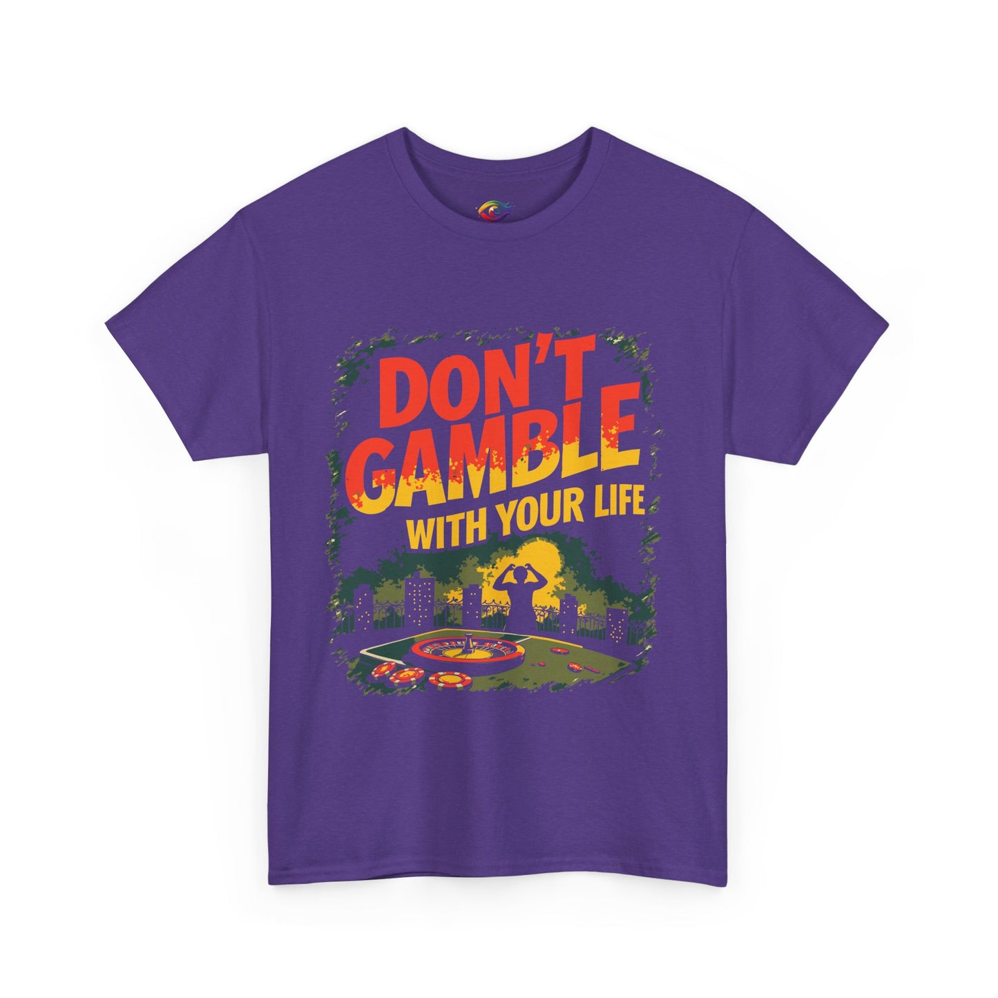 Don't Gamble With Your Life Unisex Tee, Casual Shirt ,