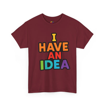 Creative Idea Unisex Heavy Cotton Tee, Unisex Shirt, Inspirational