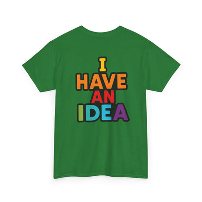 Creative Idea Unisex Heavy Cotton Tee, Unisex Shirt, Inspirational
