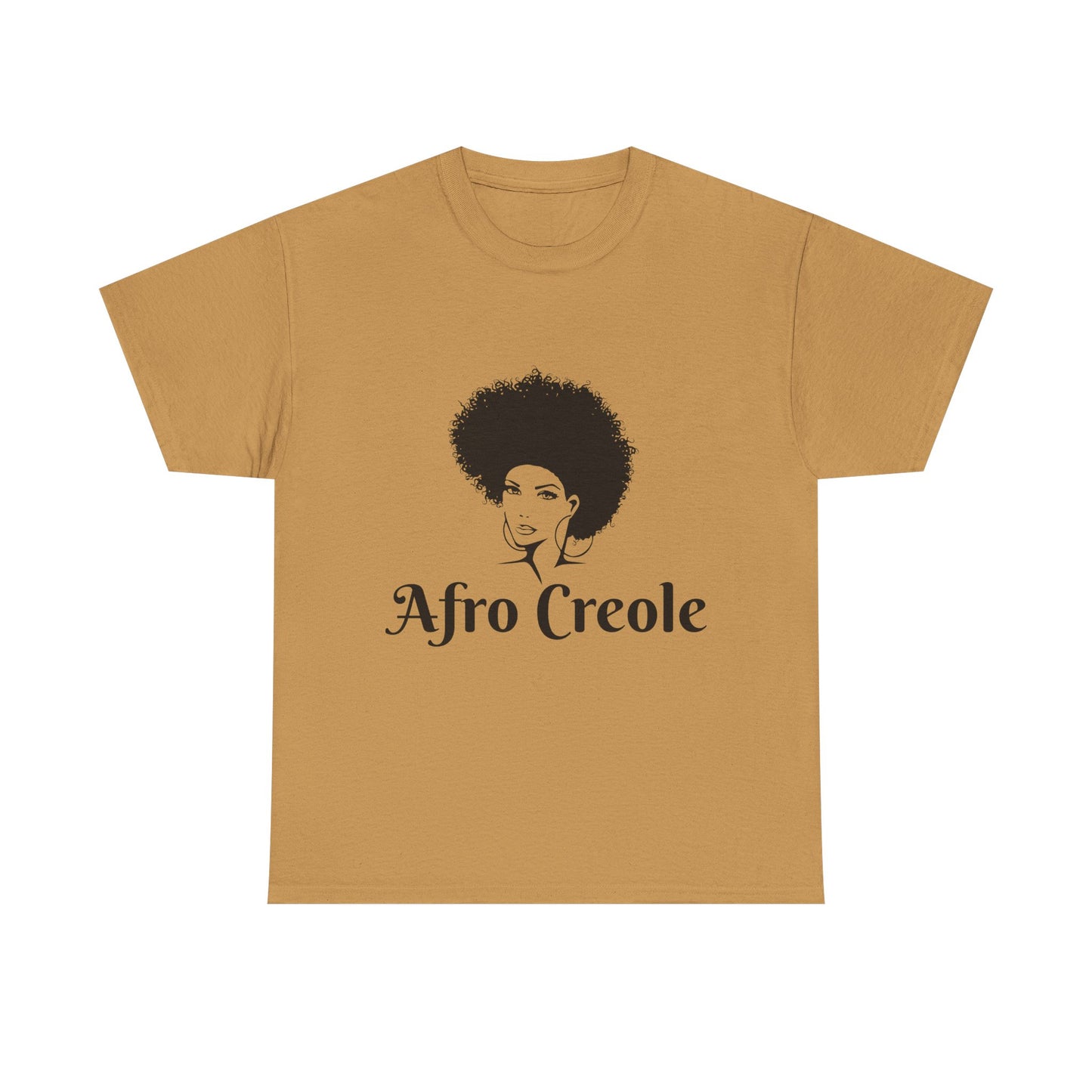 Afro Creole Tee, Unisex Heavy Cotton T-Shirt, Cultural Pride Apparel,