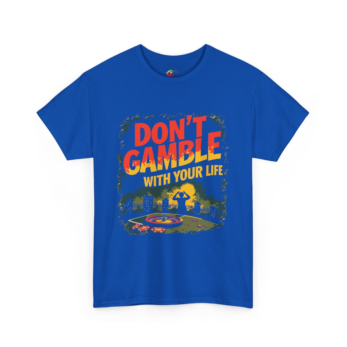 Don't Gamble With Your Life Unisex Tee,  Gambling Addiction Recovery  Casual Shirt ,