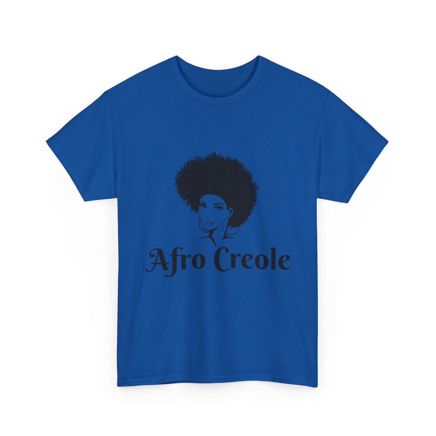 Afro Creole Tee, Unisex Heavy Cotton T-Shirt, Cultural Pride Apparel,