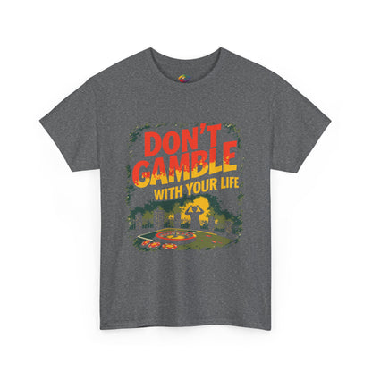 Don't Gamble With Your Life Unisex Tee,  Gambling Addiction Recovery  Casual Shirt ,