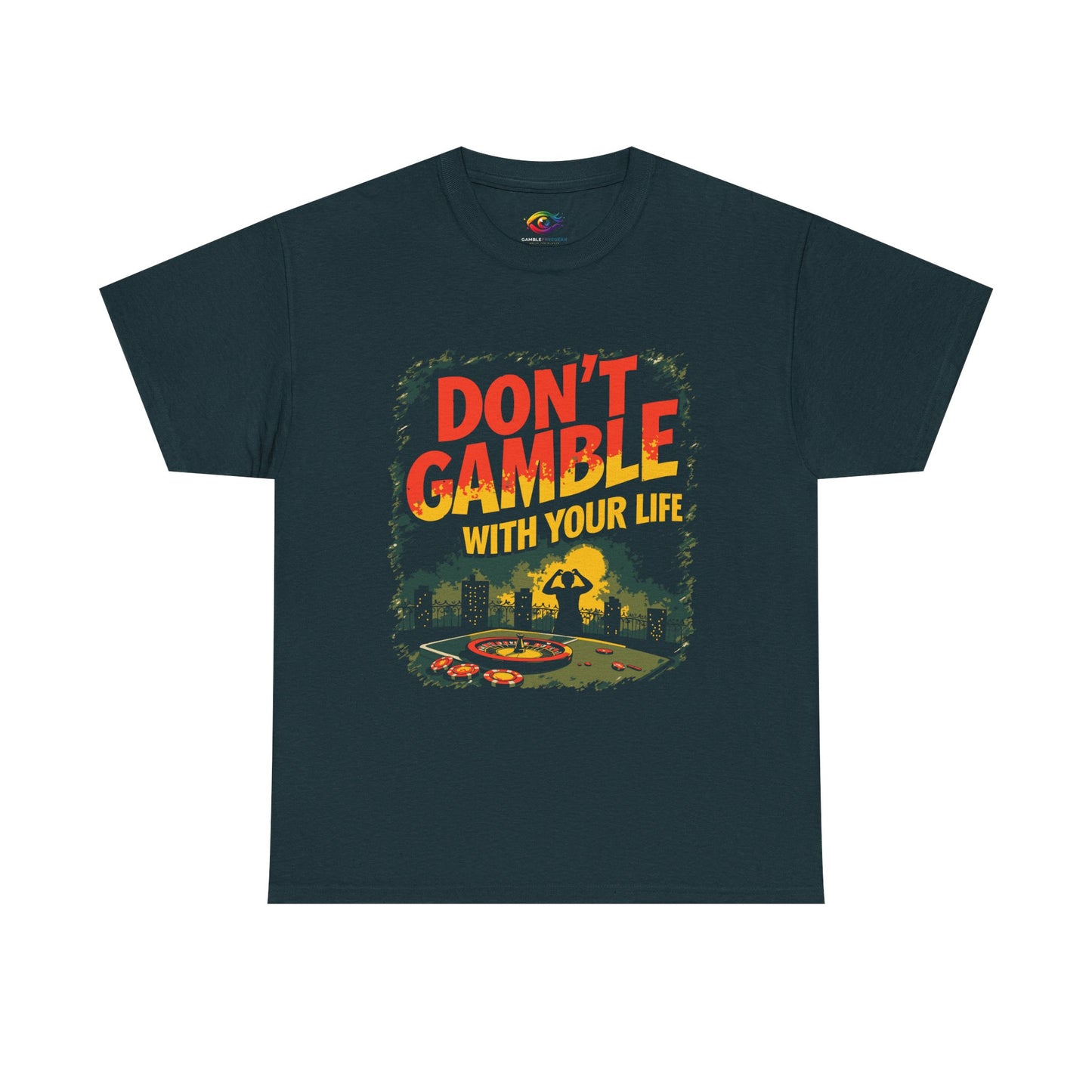 Don't Gamble With Your Life Unisex Tee, Casual Shirt ,