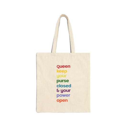 Cotton Canvas Tote Bag