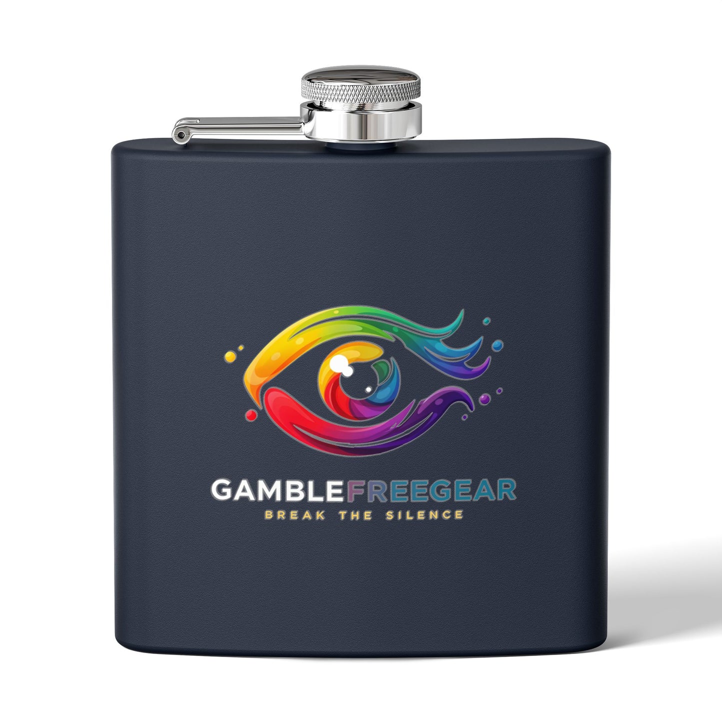 Colorful Stainless Steel Flask – 6oz | Unique Gift for Gamblers, Bachelor