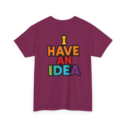 Creative Idea Unisex Heavy Cotton Tee, Unisex Shirt, Inspirational