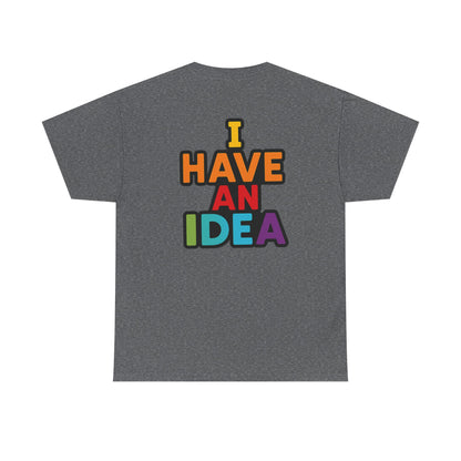 Creative Idea Unisex Heavy Cotton Tee, Unisex Shirt, Inspirational
