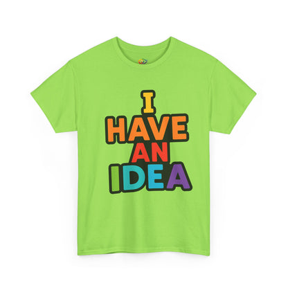 Creative Idea Unisex Heavy Cotton Tee, Unisex Shirt, Inspirational