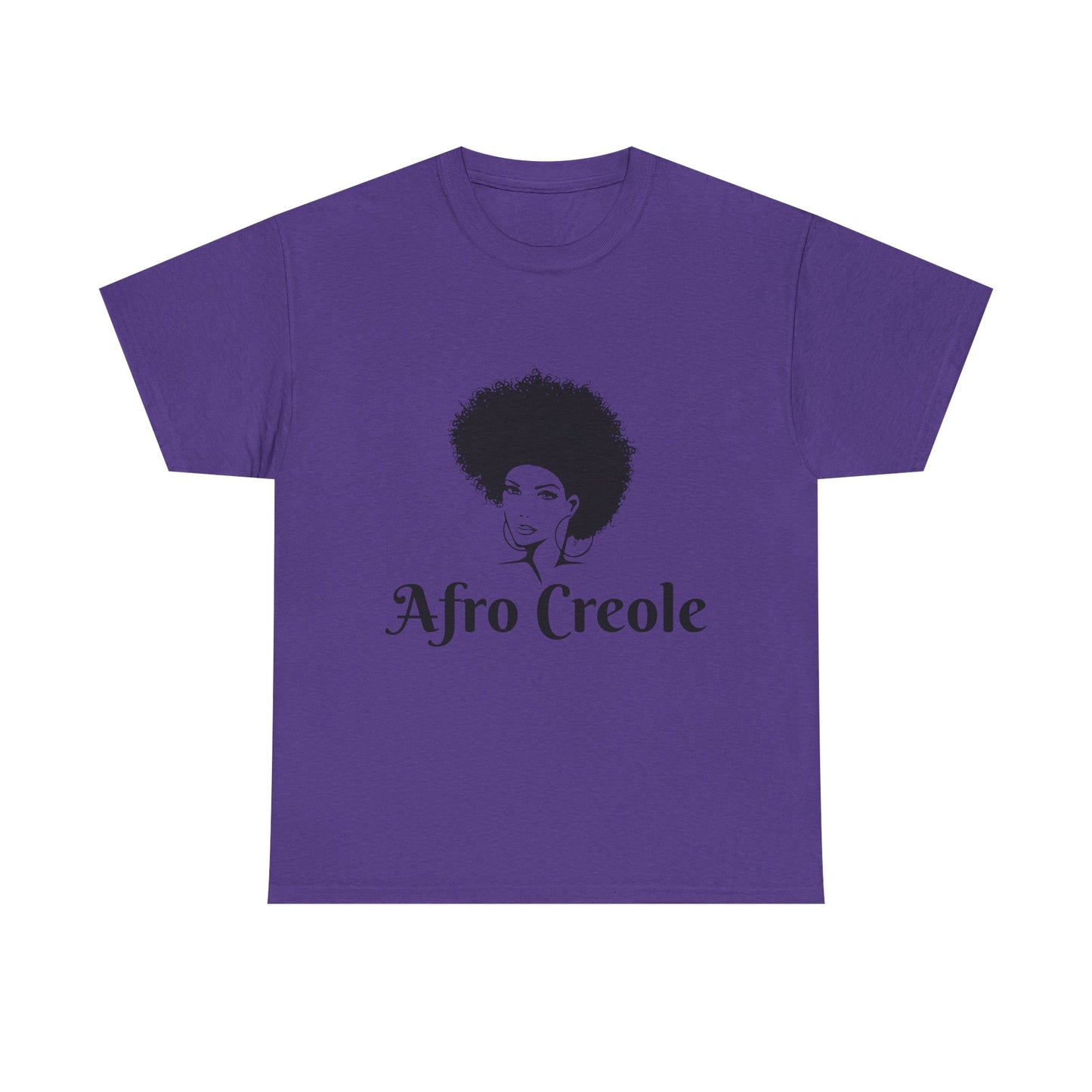 Afro Creole Tee, Unisex Heavy Cotton T-Shirt, Cultural Pride Apparel,