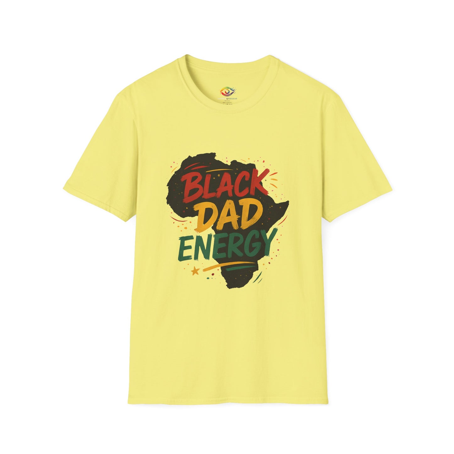 Black Dad Energy T-Shirt, Father's Day Gift, Unisex Tee, Dad Apparel, African