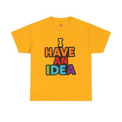 Creative Idea Unisex Heavy Cotton Tee, Unisex Shirt, Inspirational