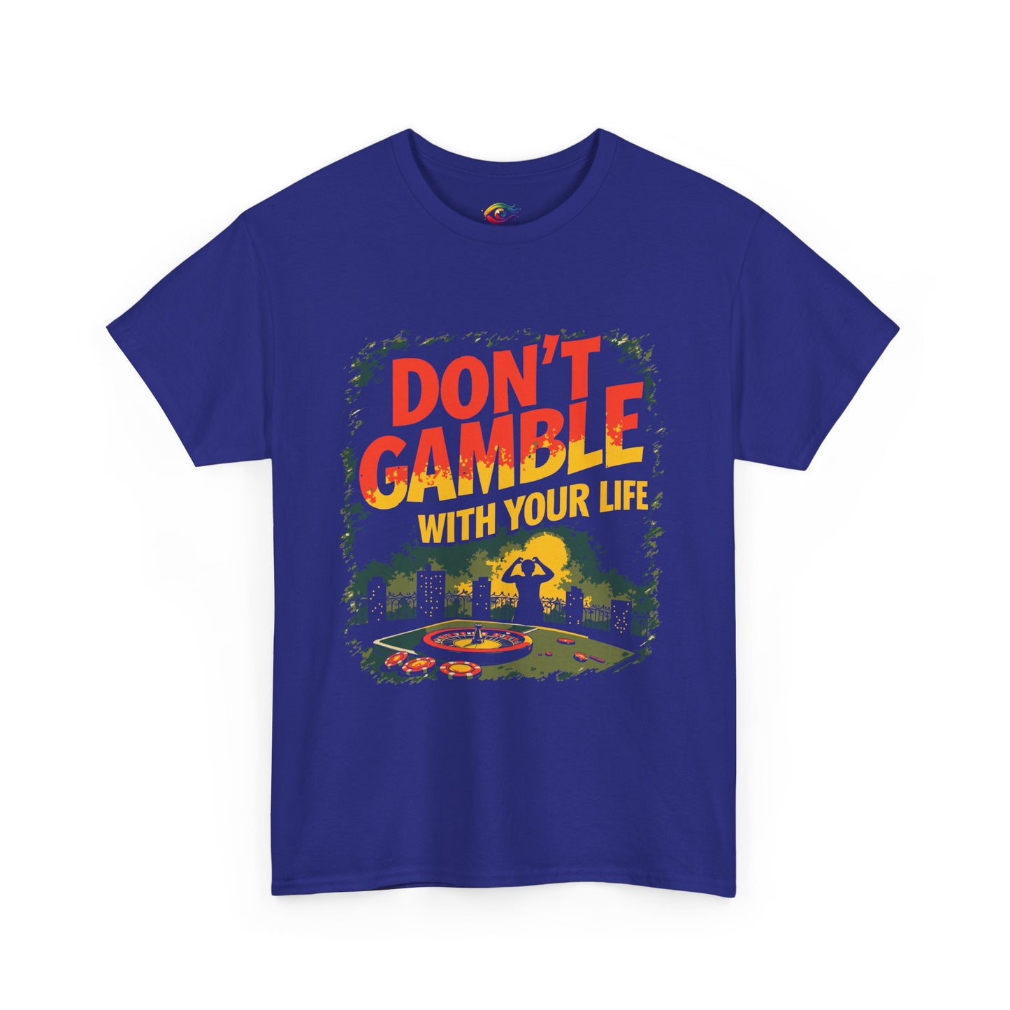 Don't Gamble With Your Life Unisex Tee,  Gambling Addiction Recovery  Casual Shirt ,