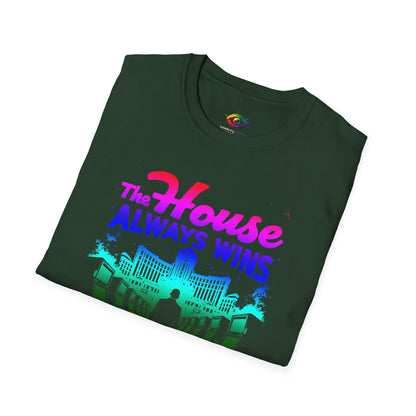 The House Always Wins – Gambling Awareness & Recovery Unisex Tee
