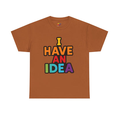 Creative Idea Unisex Heavy Cotton Tee, Unisex Shirt, Inspirational