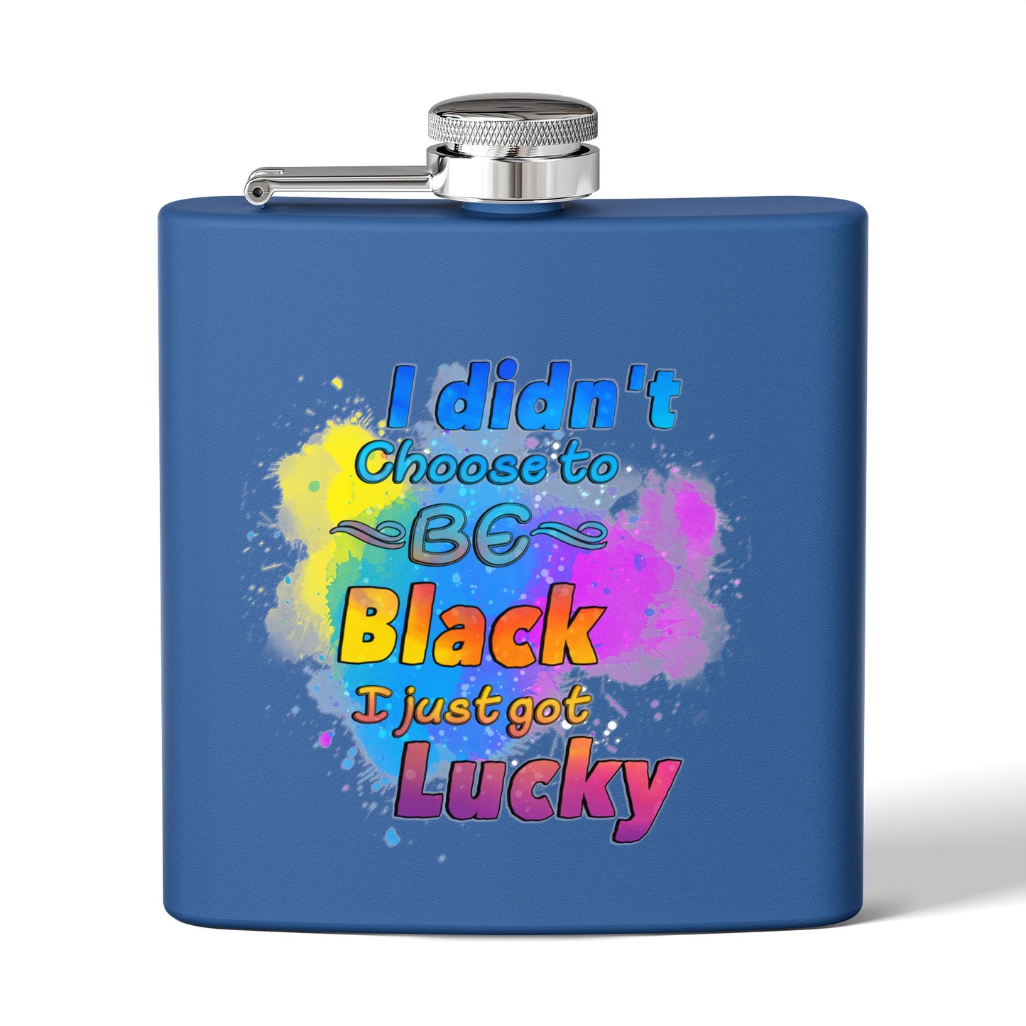 Colorful Stainless Steel Flask with Inspirational Quote, Perfect Gift for
