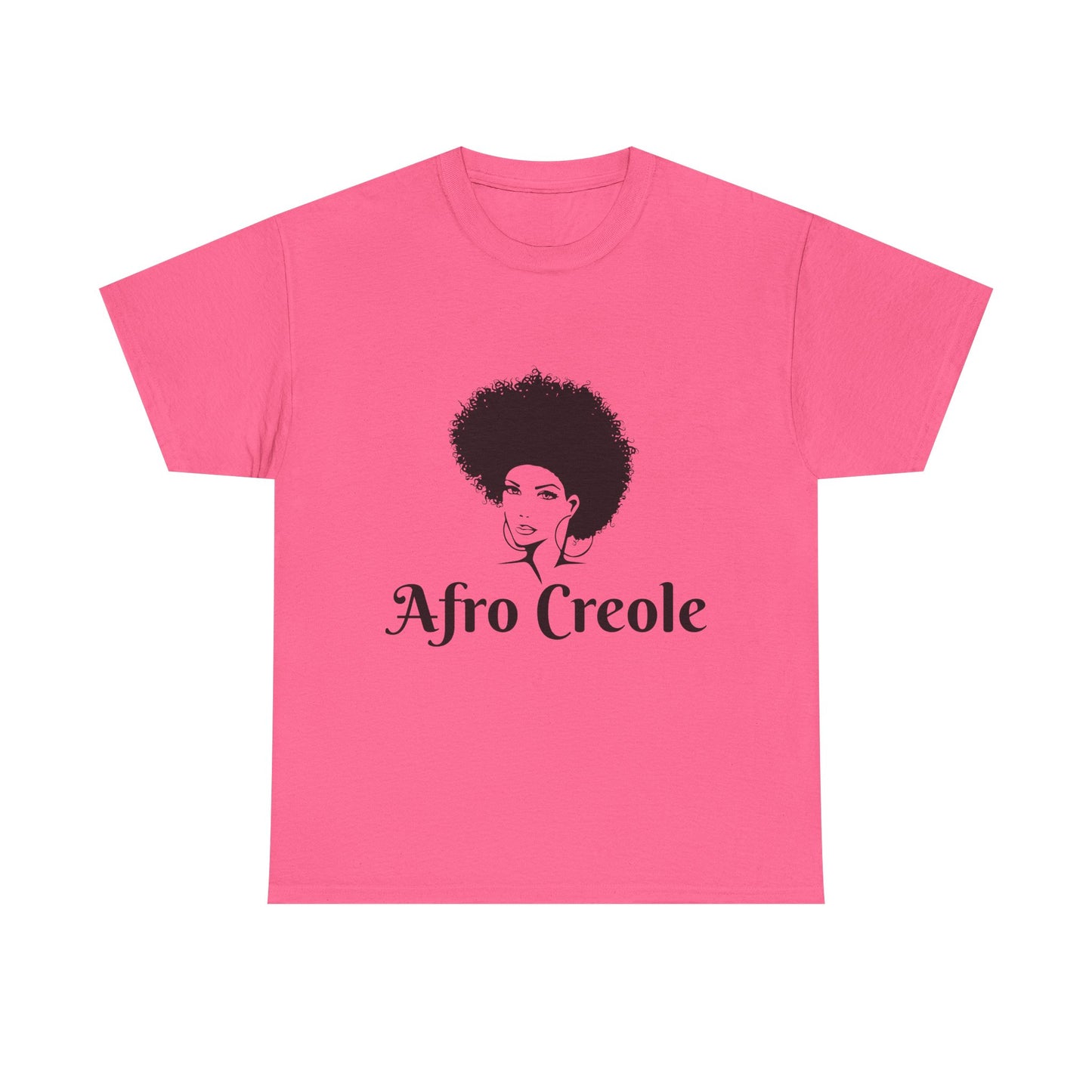 Afro Creole Tee, Unisex Heavy Cotton T-Shirt, Cultural Pride Apparel,