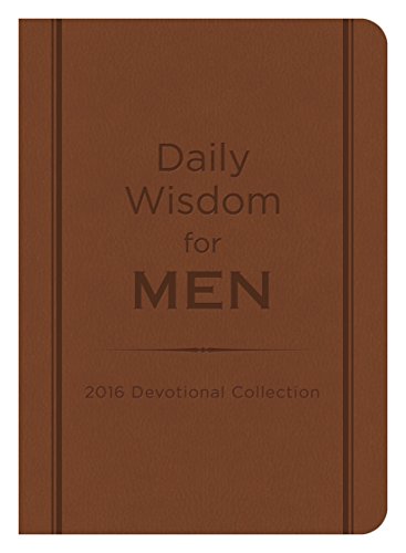Cover of Daily Wisdom for Men: 2016 Devotional Collection