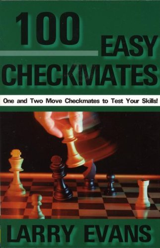 Cover of 100 Easy Checkmates by Larry Evans