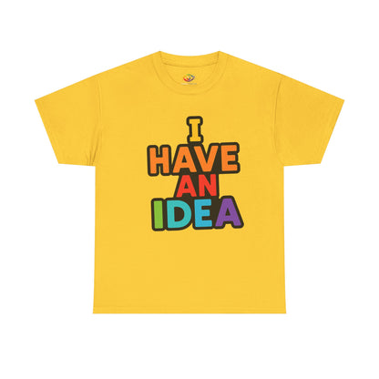 Creative Idea Unisex Heavy Cotton Tee, Unisex Shirt, Inspirational