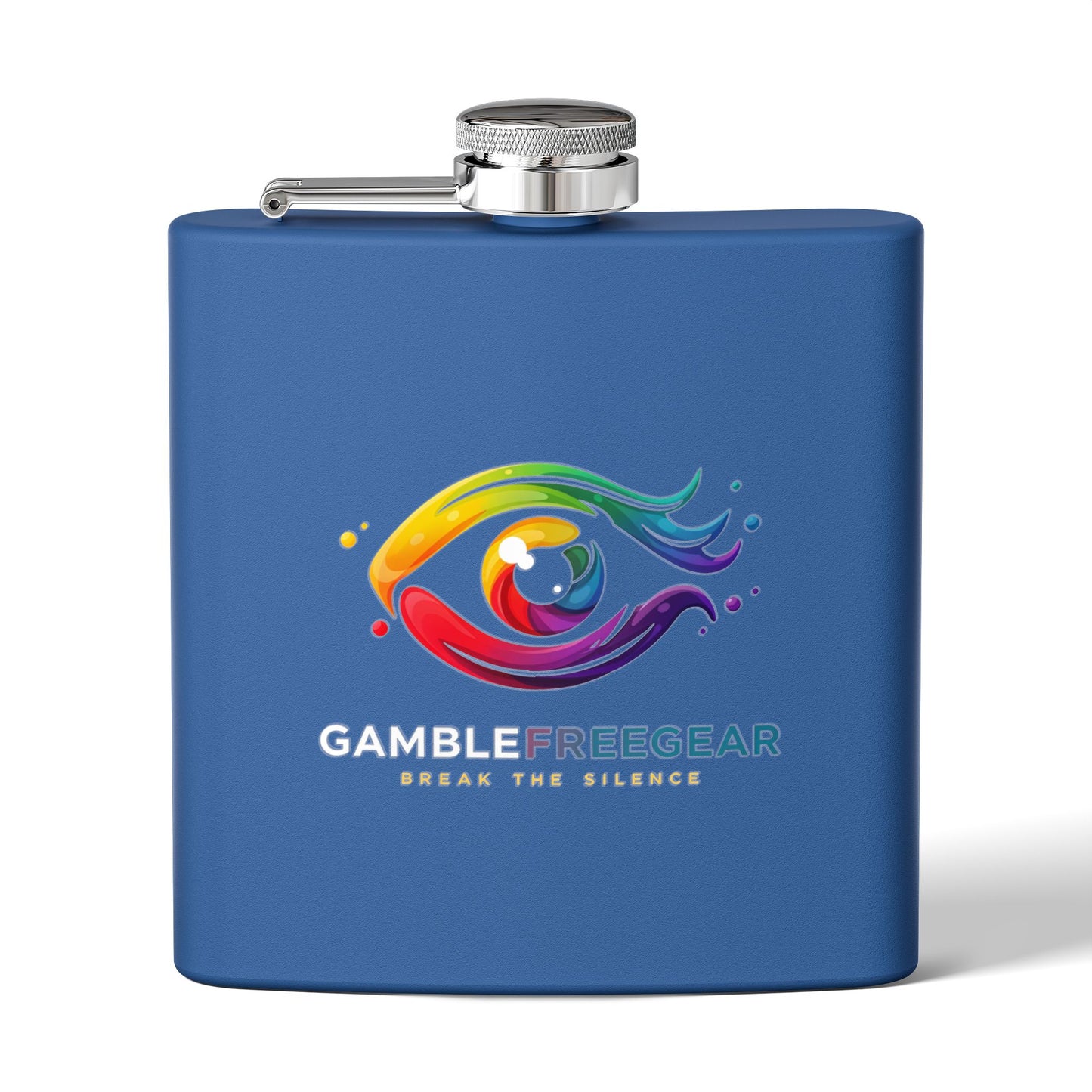 Colorful Stainless Steel Flask – 6oz | Unique Gift for Gamblers, Bachelor