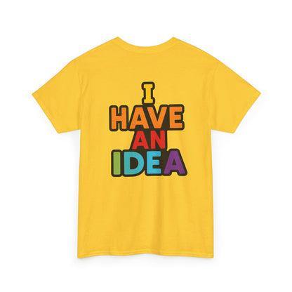 Creative Idea Unisex Heavy Cotton Tee, Unisex Shirt, Inspirational