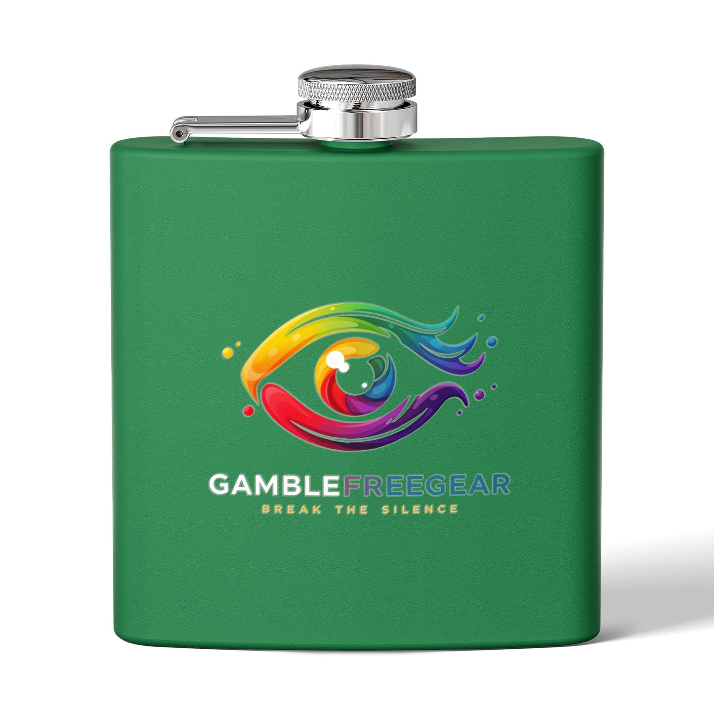 Colorful Stainless Steel Flask – 6oz | Unique Gift for Gamblers, Bachelor