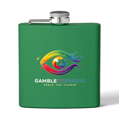 Colorful Stainless Steel Flask – 6oz | Unique Gift for Gamblers, Bachelor
