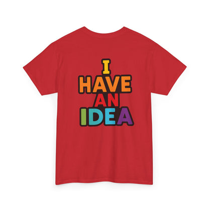 Creative Idea Unisex Heavy Cotton Tee, Unisex Shirt, Inspirational