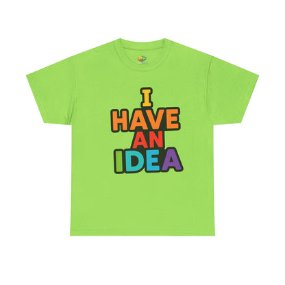 Creative Idea Unisex Heavy Cotton Tee, Unisex Shirt, Inspirational