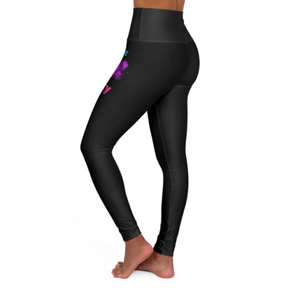 Colorful High Waisted Yoga Leggings, Fitness Wear, Activewear, Gift for Her,