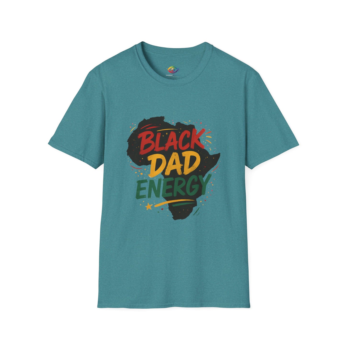 Black Dad Energy T-Shirt, Father's Day Gift, Unisex Tee, Dad Apparel, African