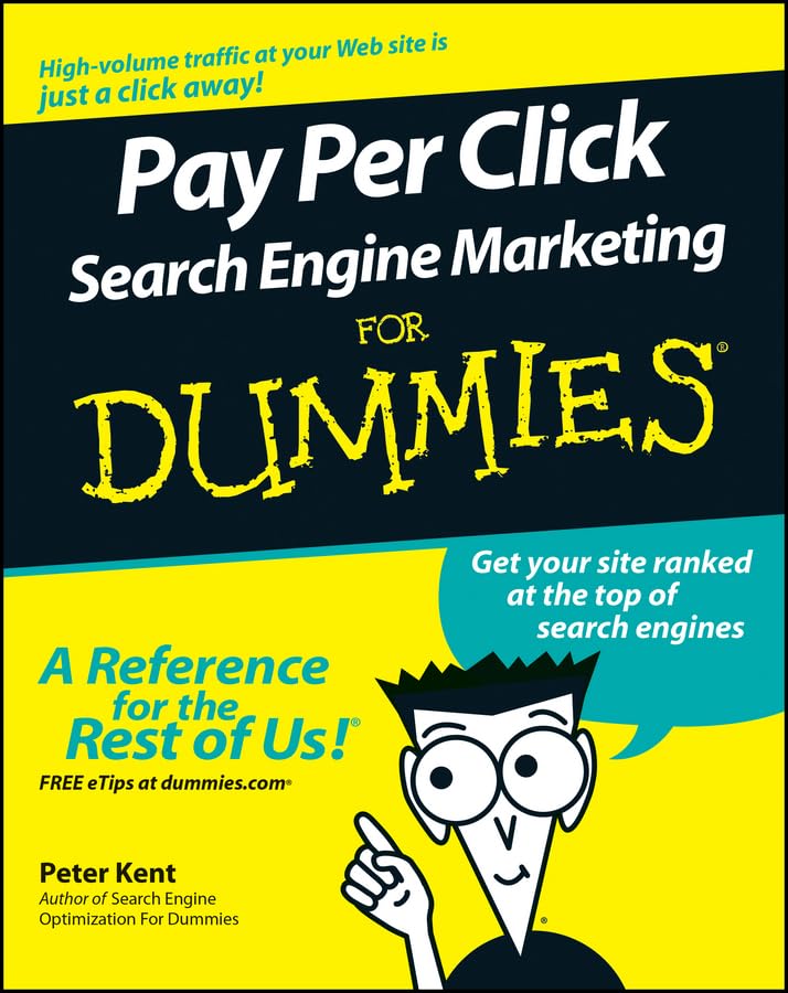 Cover of Pay Per Click Search Engine Marketing For Dummies
