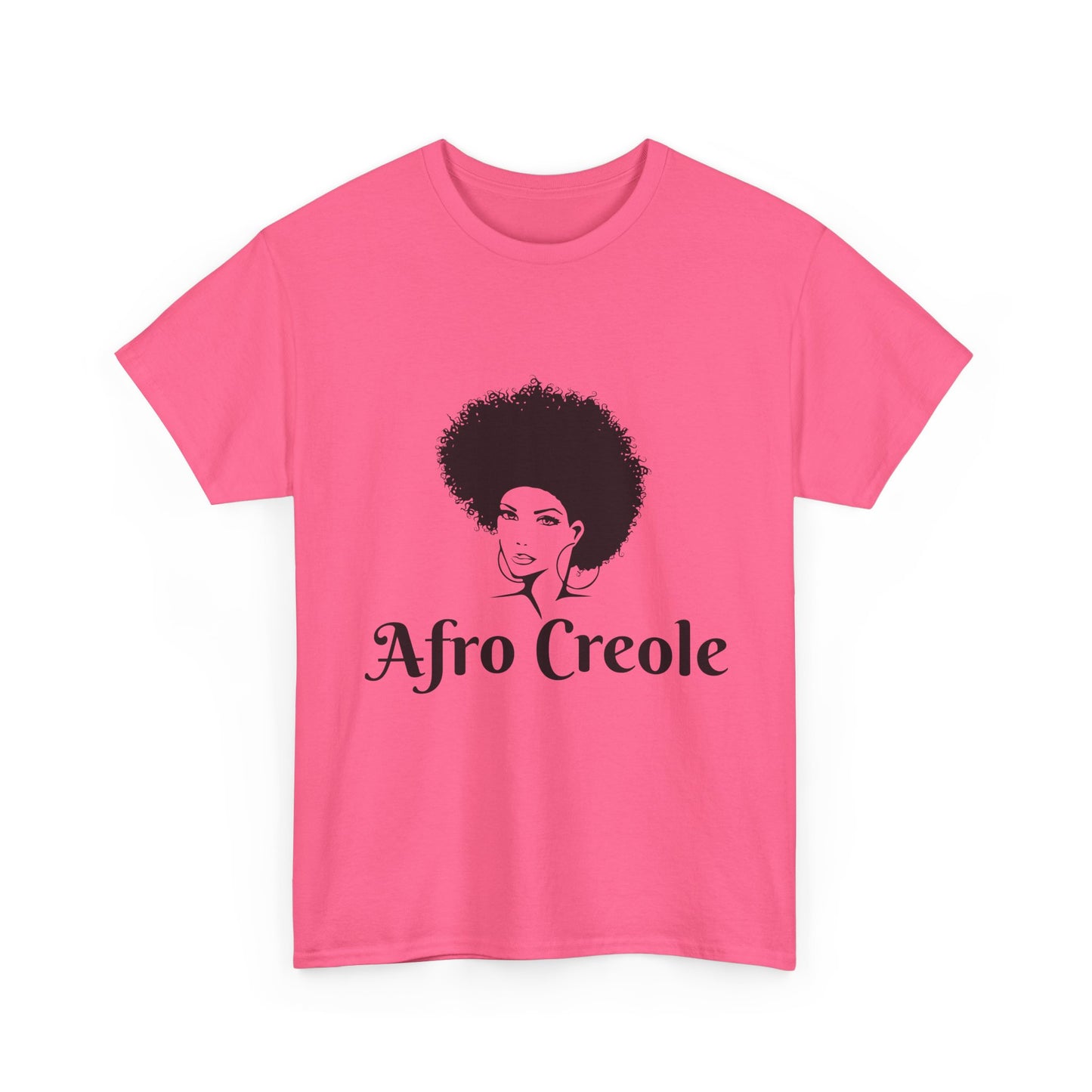Afro Creole Tee, Unisex Heavy Cotton T-Shirt, Cultural Pride Apparel,