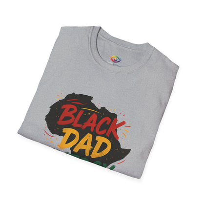 Black Dad Energy T-Shirt, Father's Day Gift, Unisex Tee, Dad Apparel, African