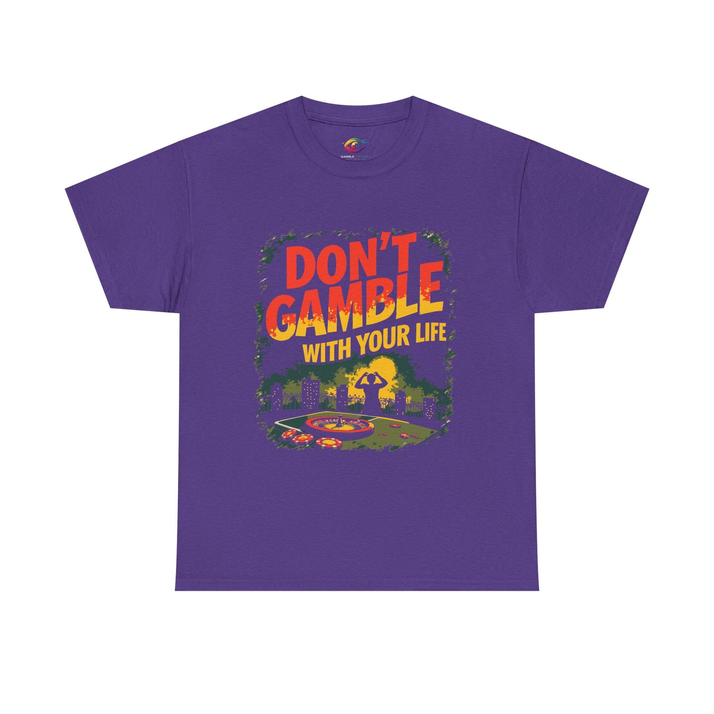 Don't Gamble With Your Life Unisex Tee, Casual Shirt ,