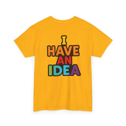 Creative Idea Unisex Heavy Cotton Tee, Unisex Shirt, Inspirational